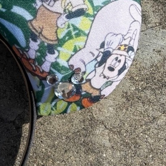 Disney Safari Print Mickey Mouse Ears- Handmade - Picture 4 of 4
